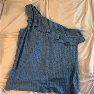 One shoulder tank top